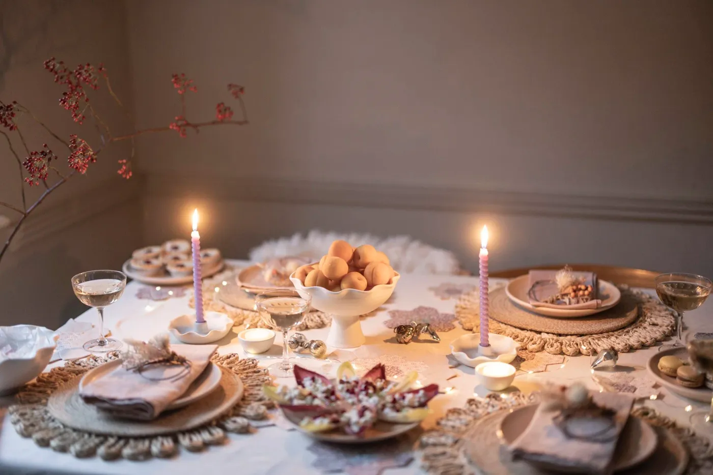 Simple Tips for Styling a Christmas Table — Paper Thin Moon | British  Handmade Pottery & Beautiful Gifts