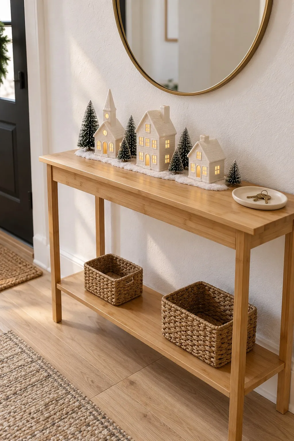 Small Front Porch Christmas Decor | Life in Ideas