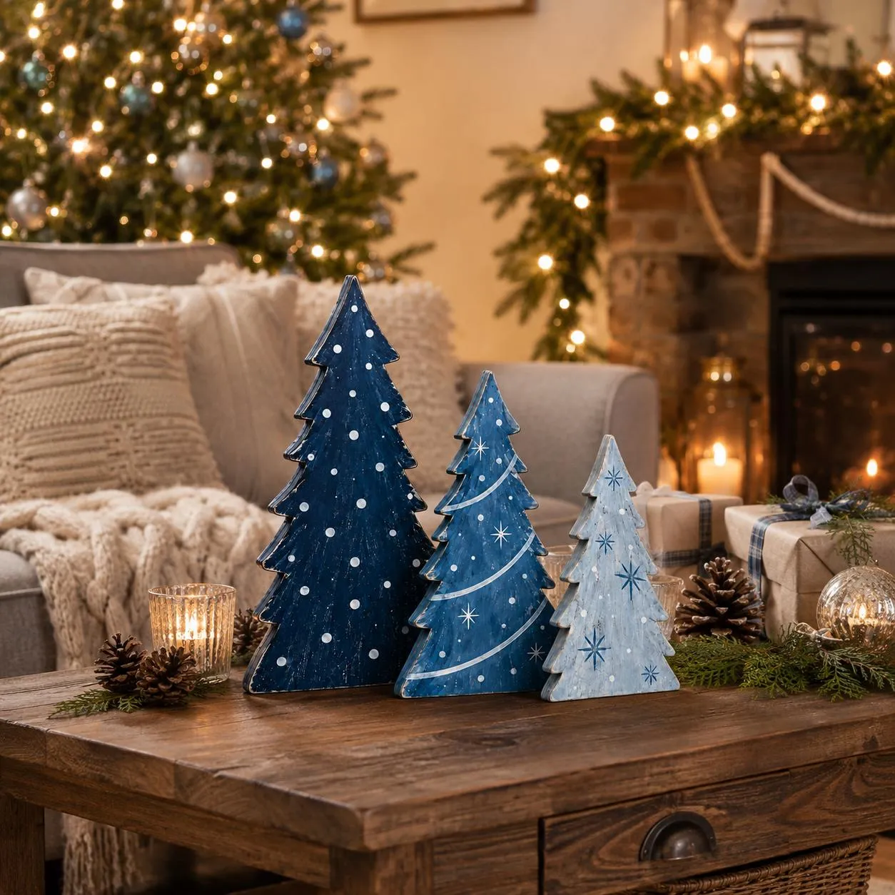 Small Wooden Tabletop Christmas Tree How To: Make A Modern Wooden Tabletop  Christmas Tree
