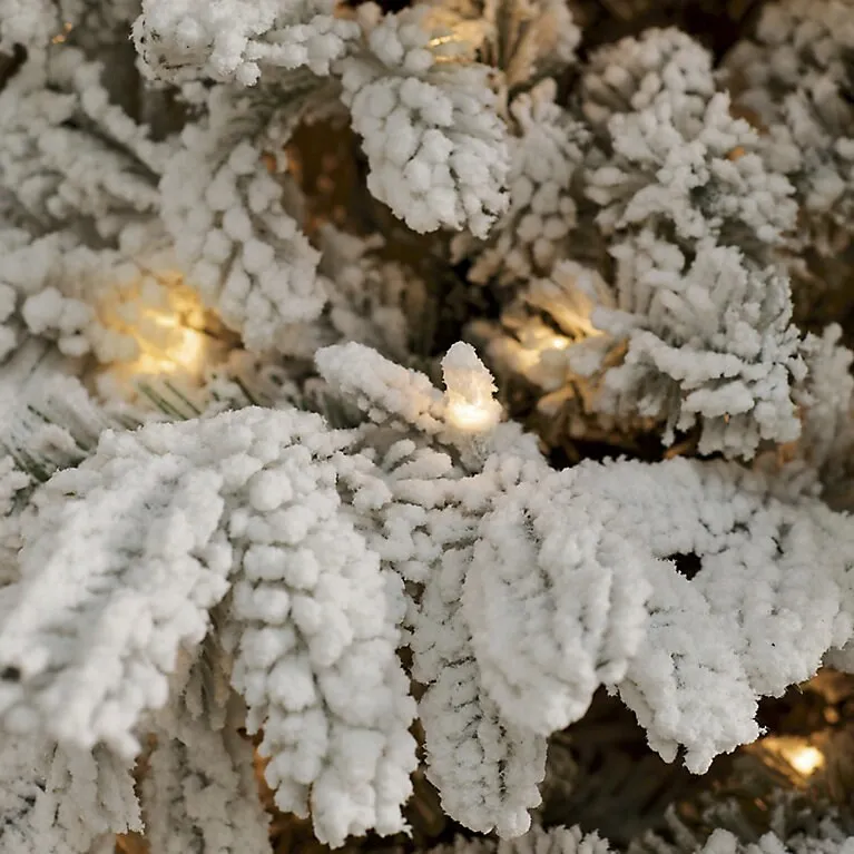 Snowfall Flocked Tree | Grandin Road