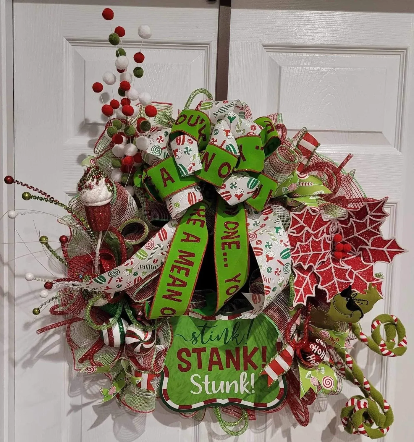 Stink! Stank! Stunk! Grinchmas Hanging Decor — Ezzell's Gifts