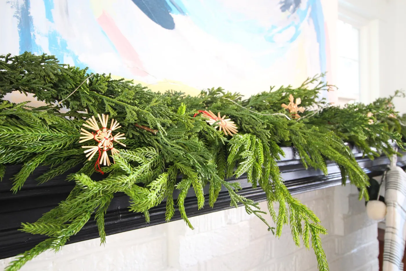 Style My Christmas Mantel With Me - Step By Step!