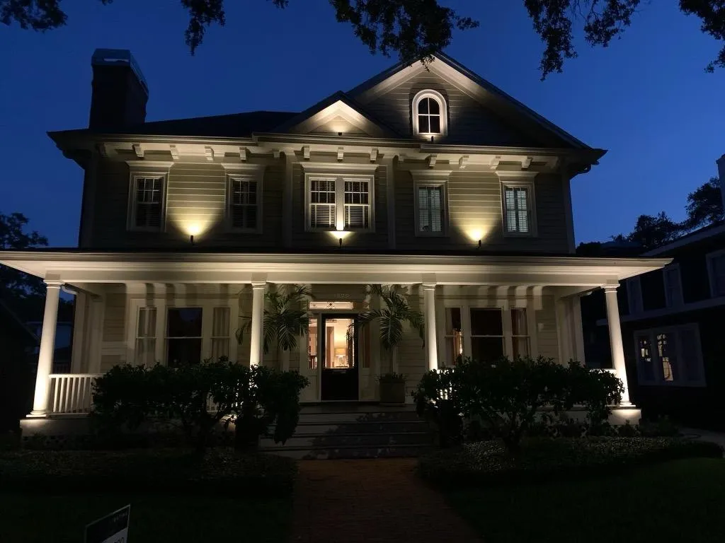 Tampa FL Architectural and Home Façade Lighting.