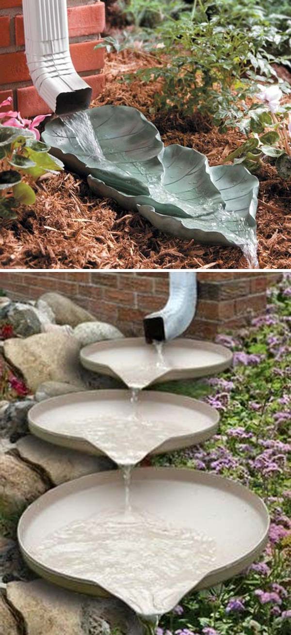 The Best 47 DIY Ideas to Create a Decorative Downspout Landscape
