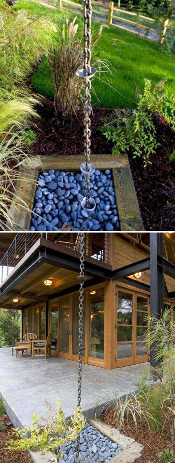 The Best 47 DIY Ideas to Create a Decorative Downspout Landscape