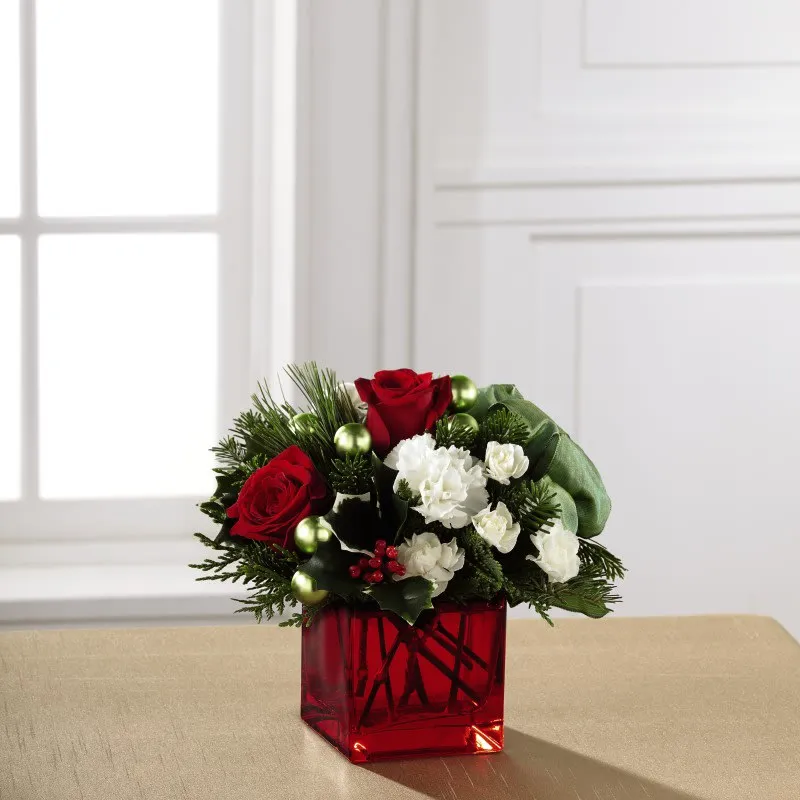 The FTD¨ Merry & Brightª Bouquet in Central Square, NY | Leaf & Stem