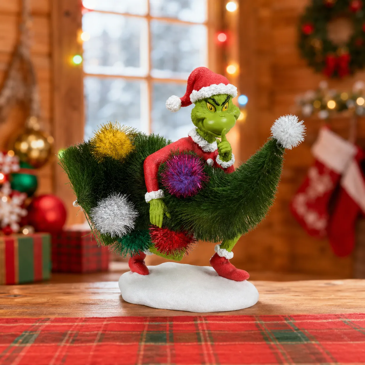 The Grinch 7' Grinch Stealing Tree – The Christmas Palace