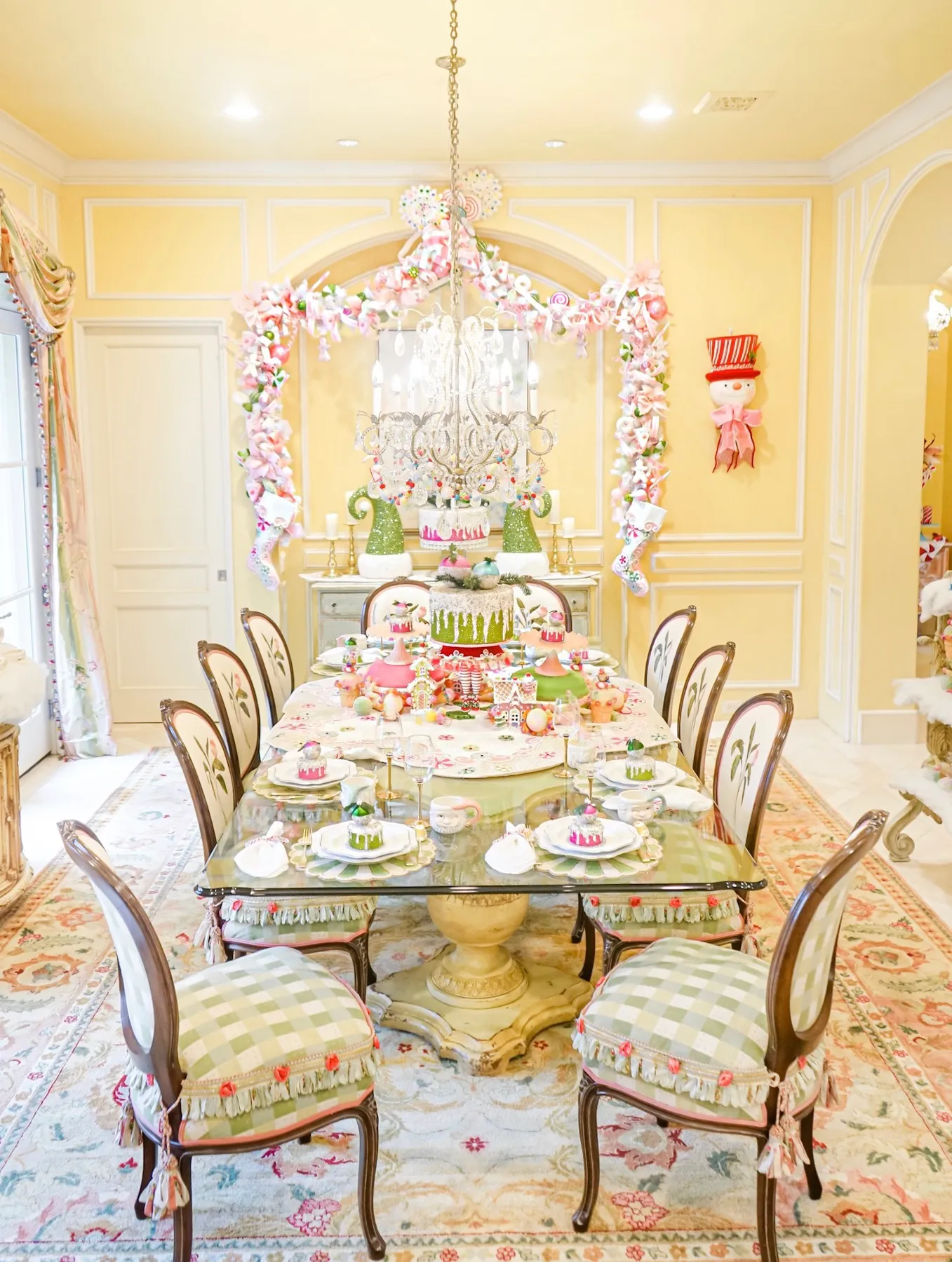 The Sweet Treats Christmas Dining Room | Turtle Creek Lane