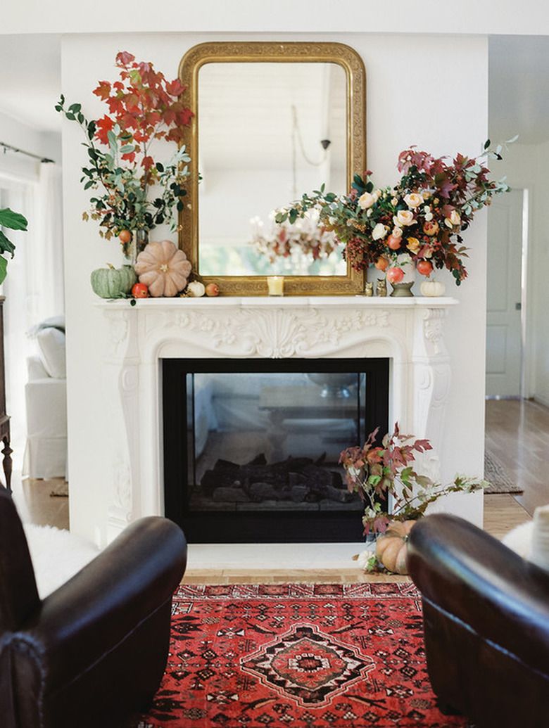 These 10 Fall Mantel Decorating Ideas Are Downright Swoon-Worthy