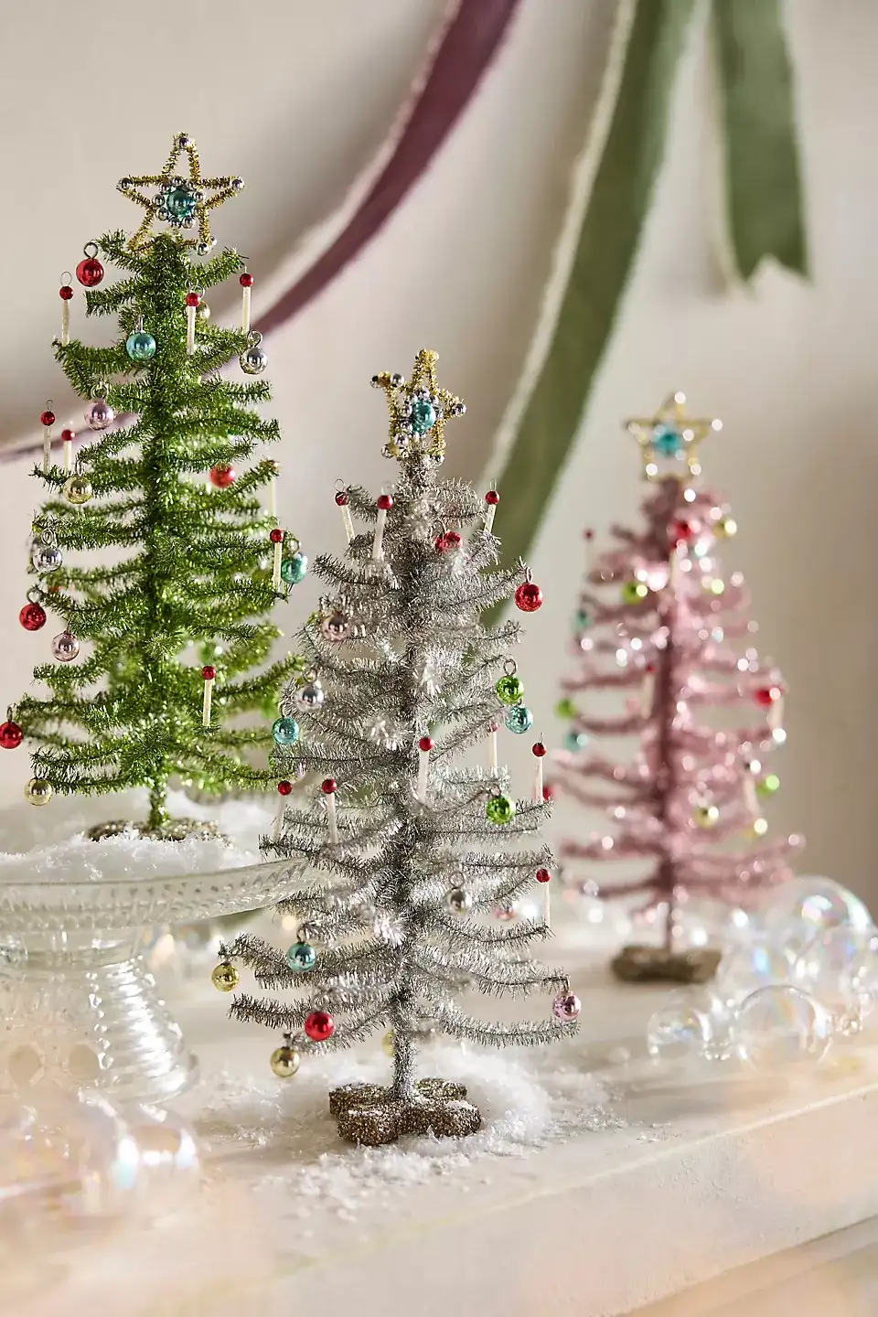 Tinsel Christmas Trees: 8 Designer Styling Tips & History | Apartment Therapy