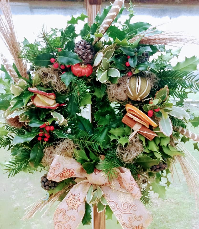 Traditional Christmas Wreath Making Workshop – Woodland Wonders Forest School
