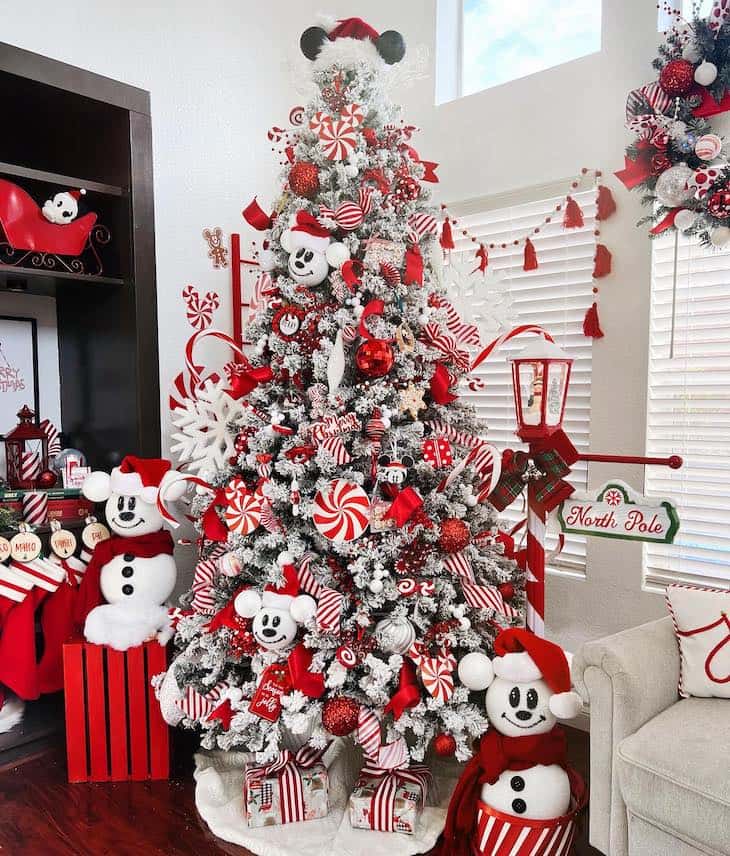 Unveiling Red and White Christmas Tree Decor Ideas for a Festive Home -  Farmhousehub