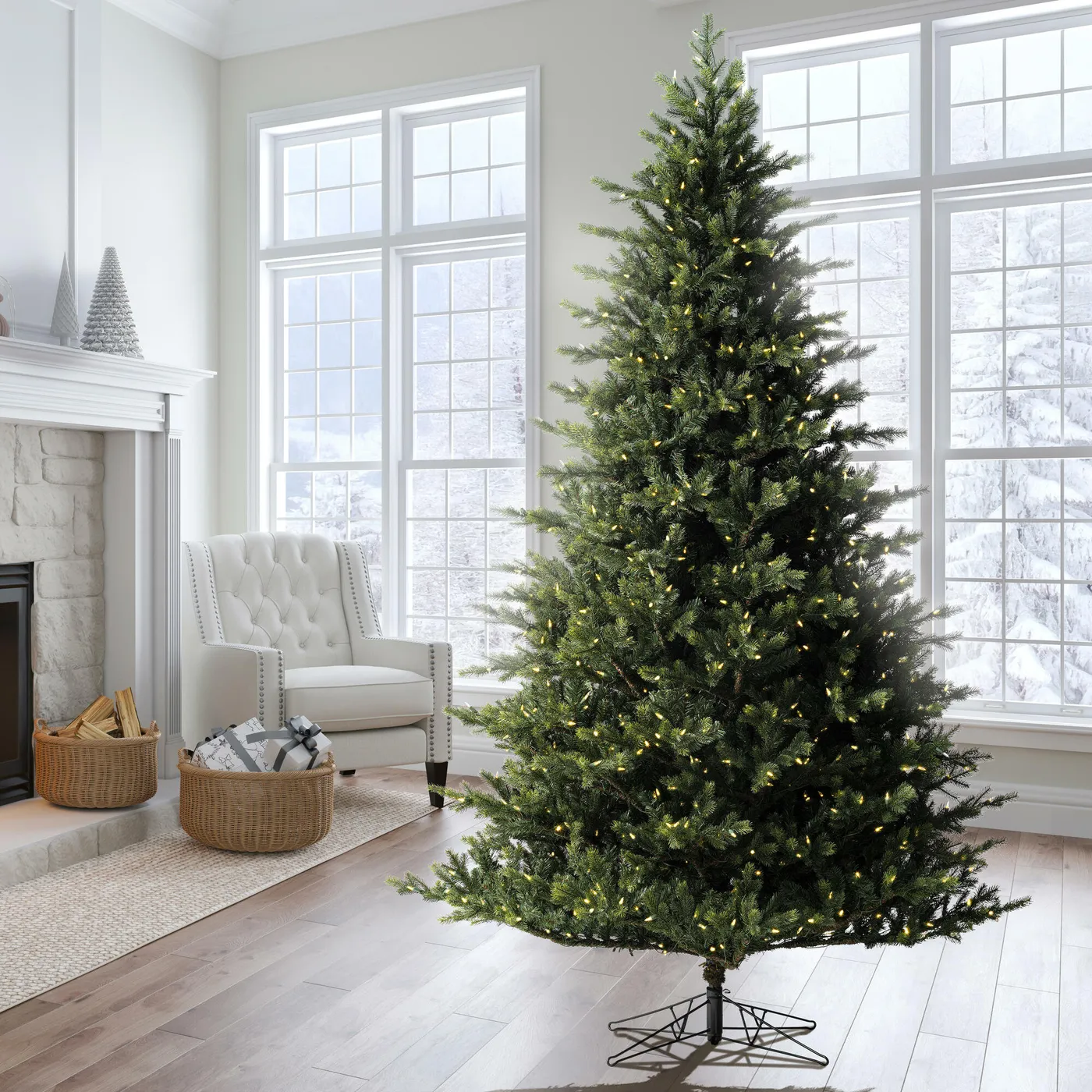 Vickerman 8.5 ft. x 64 in. Welch Fraser 3 mm 1600cc Christmas Tree