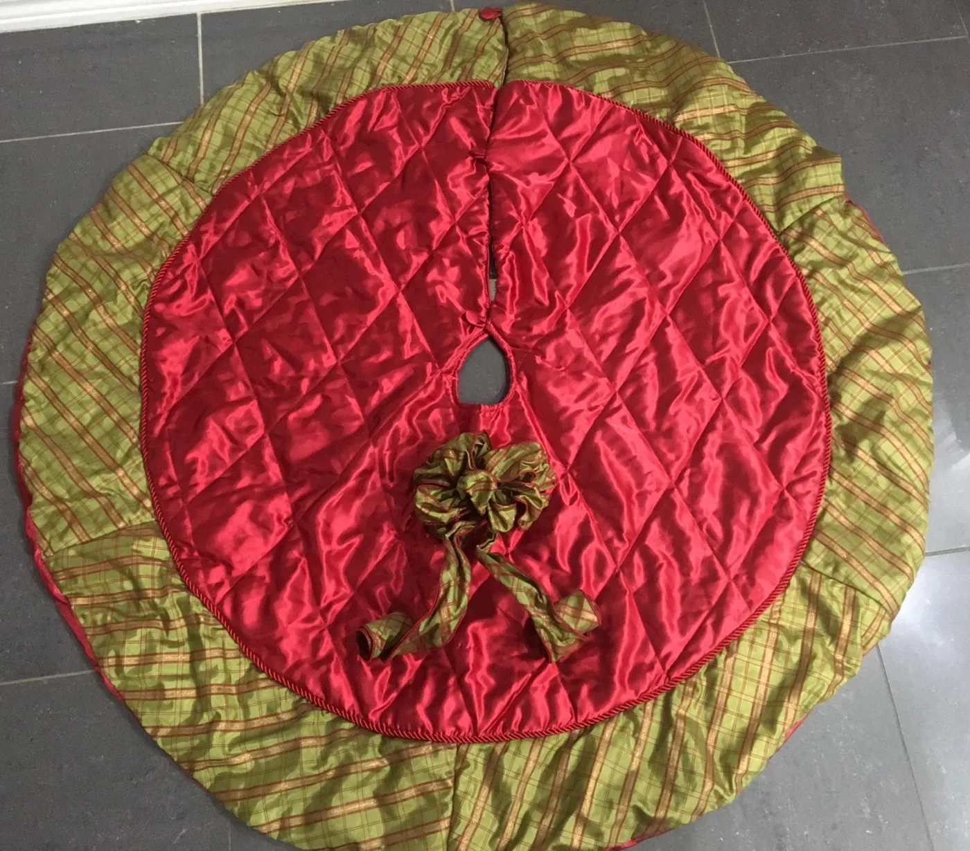 Vintage Martha Stewart Christmas Tree Skirt | Mercari