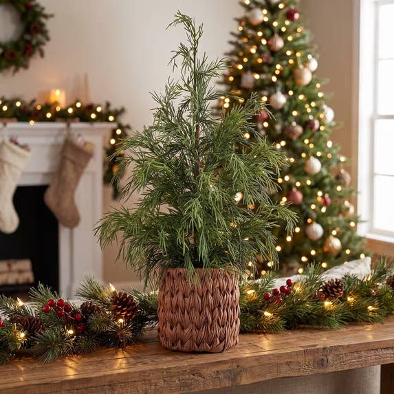 Walmart's $14 Cypress Tree Is the Prettiest Early Holiday Find - Dengarden
