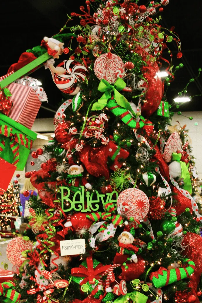 Whimsical Bright Green Christmas Tree Eclectic Christmas Tree Ideas For A  Unexpected, Unique Look