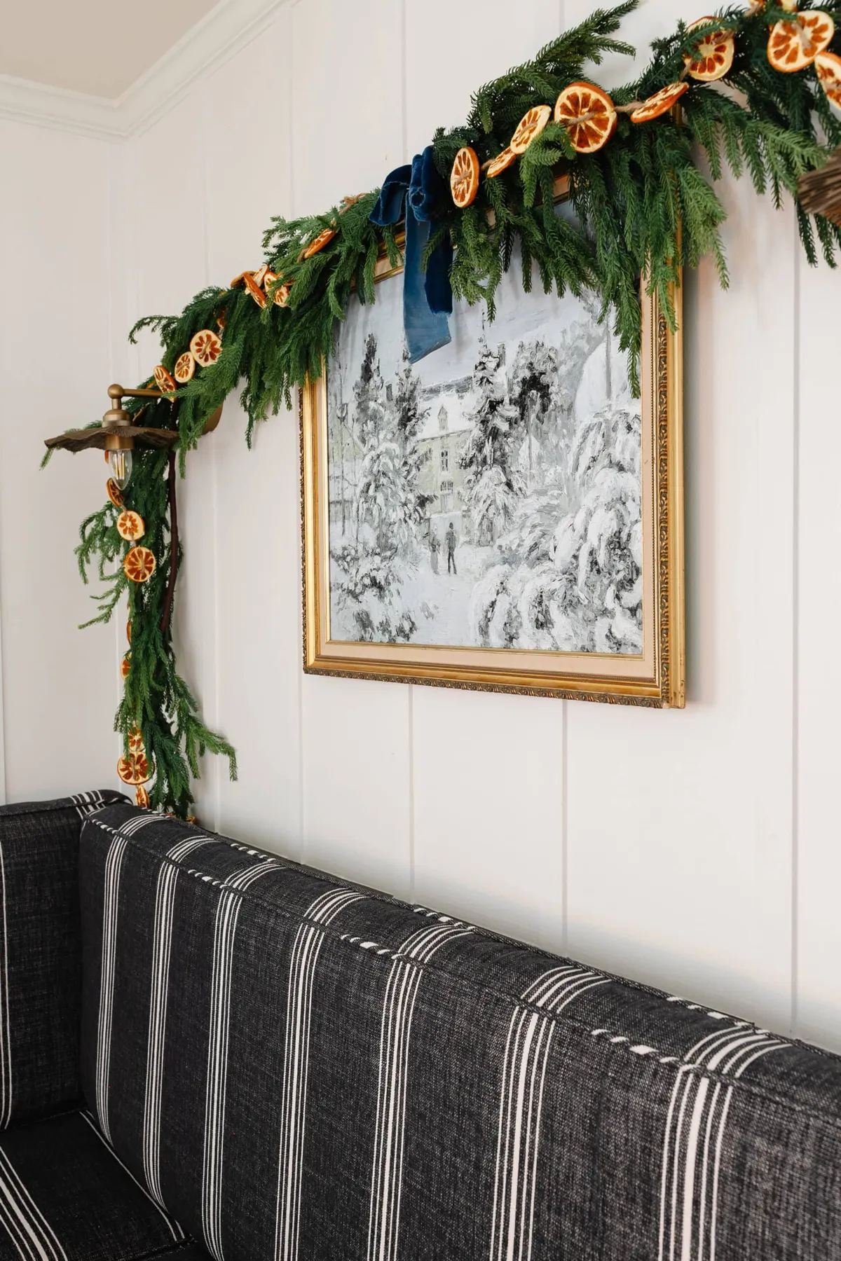 Winter Painting Free Art Printable to Frame Anywhere - Bless'er House