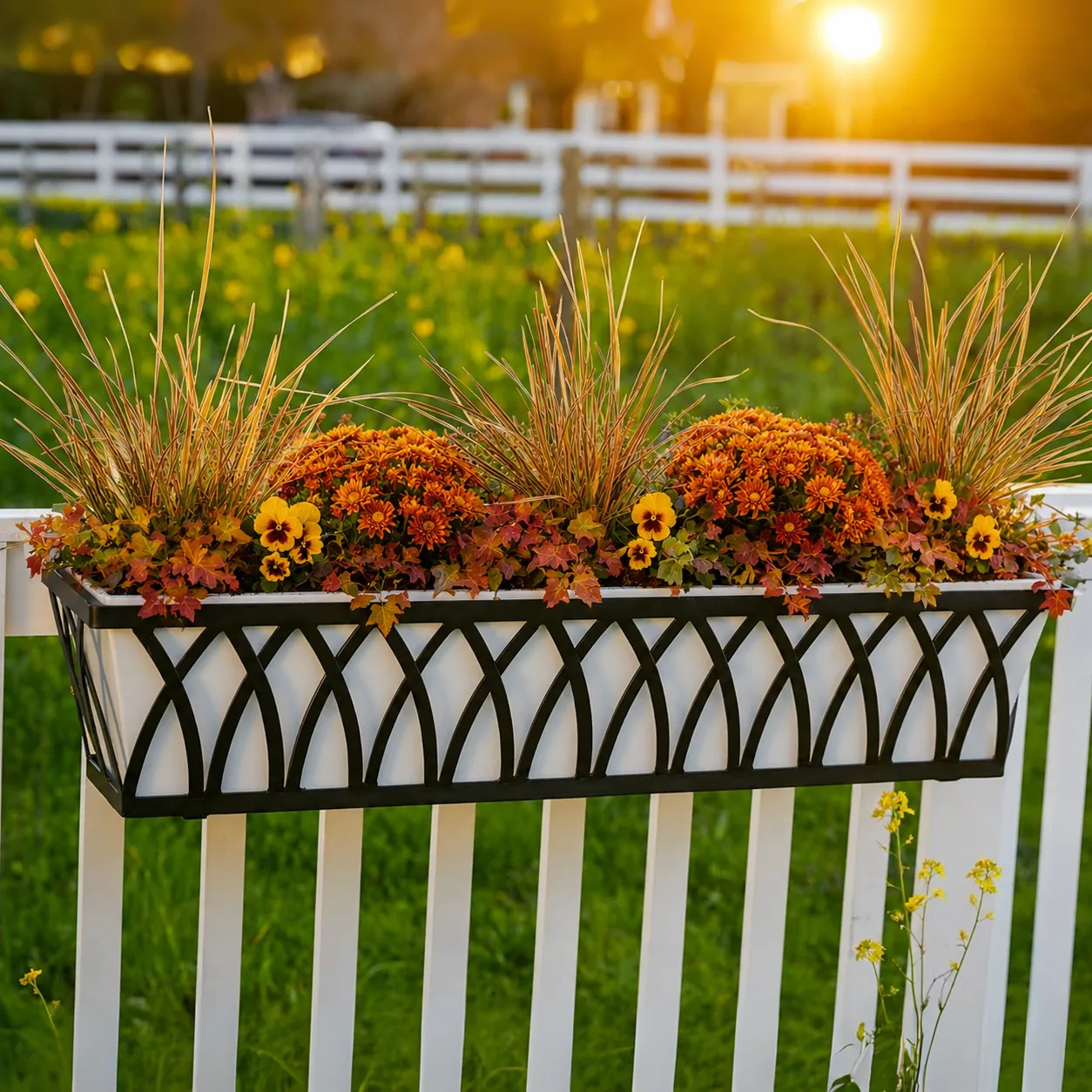 Winter Window Boxes | Ideas for Winter | Learn More | Hooks & Lattice |  Winter Flower Boxes