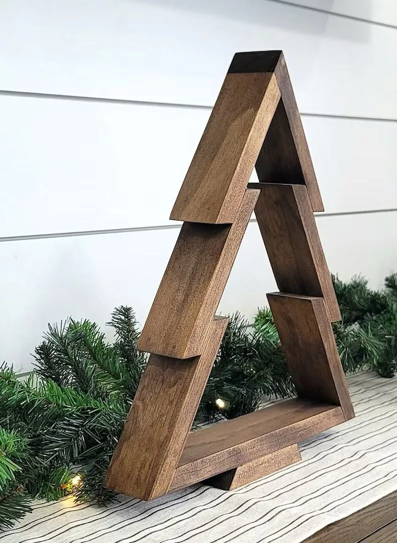 WOODEN CHRISTMAS TREE (believer) – Wood Work Africa