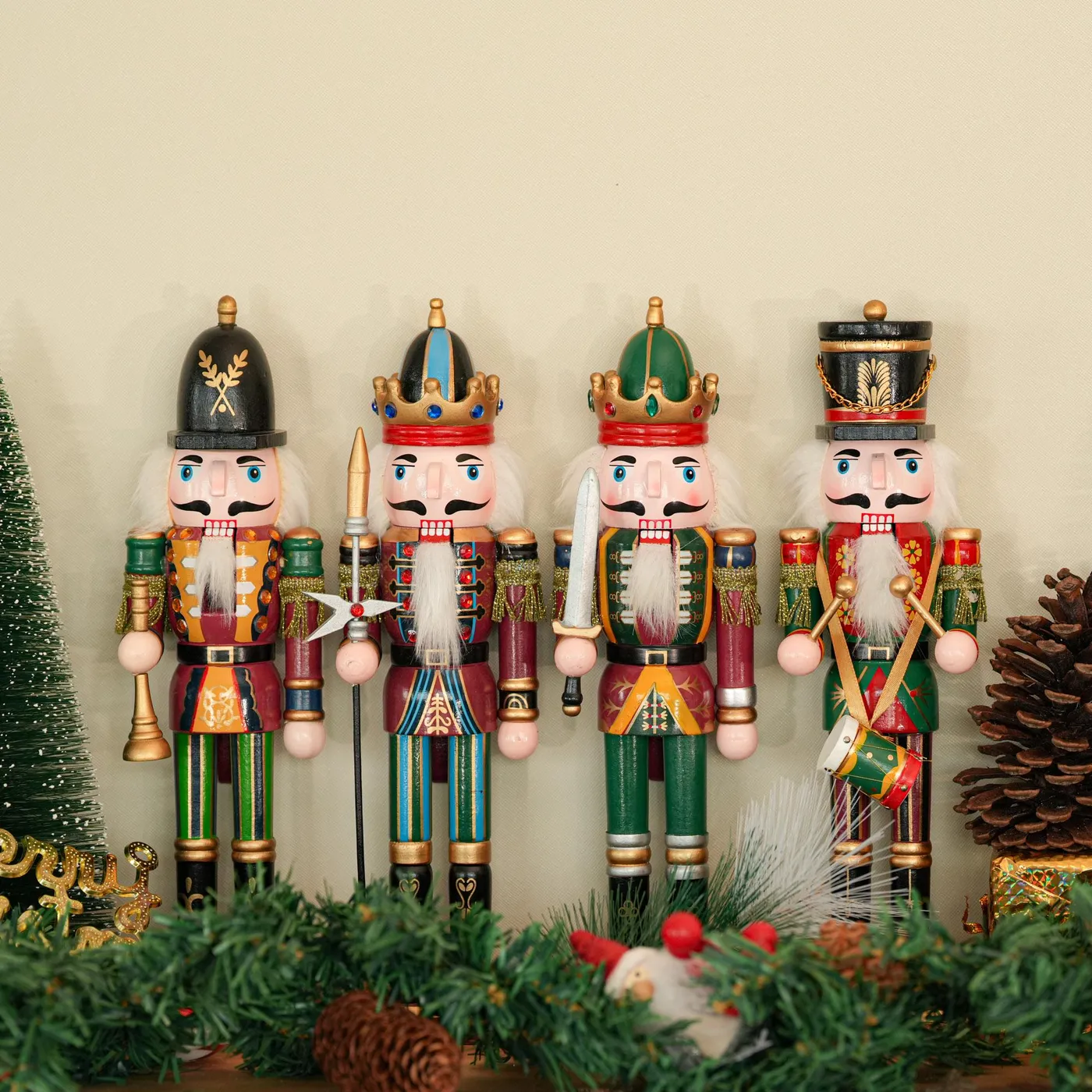 Wooden Nutcracker Tree Ornaments Nutcracker Ballet 3-Piece Ornament Set –  Lenox Corporation